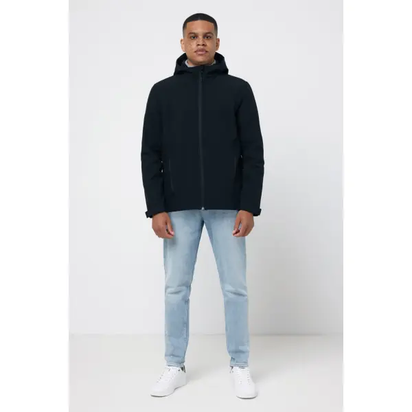 Giacca softshell da uomo MAKALU in rPET personalizzabile - Immagine 4