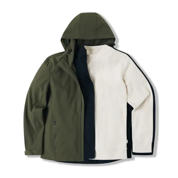Giacca softshell da uomo MAKALU in rPET personalizzabile - Immagine 29