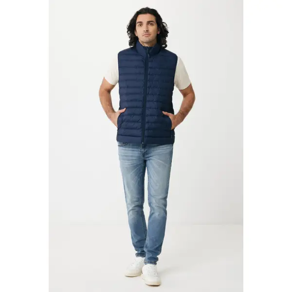 Gilet da uomo IQONIQ MERU in rPET promozionale - Immagine 13