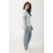 T-shirt donna IQONIQ Yala personalizzata in cotone riciclato - Anteprima 91