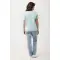 T-shirt donna IQONIQ Yala personalizzata in cotone riciclato - Anteprima 92