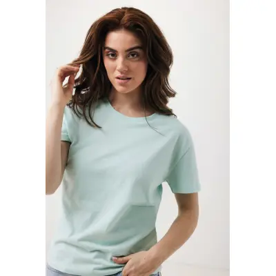 T-shirt donna IQONIQ Yala personalizzata in cotone riciclato - Immagine 93