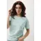 T-shirt donna IQONIQ Yala personalizzata in cotone riciclato - Anteprima 93