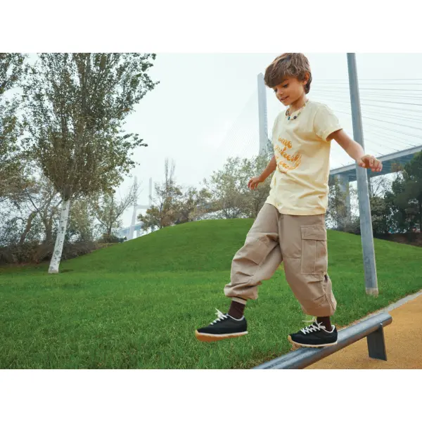 T-shirt bambino IQONIQ Koli in cotone riciclato - Immagine 83