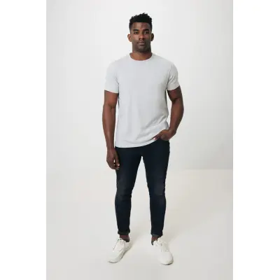 T-shirt unisex IQONIQ Manuel in cotone riciclato non tinto - Immagine 6