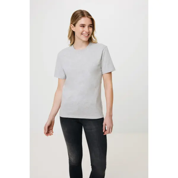 T-shirt unisex IQONIQ Manuel in cotone riciclato non tinto - Immagine 7