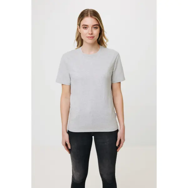 T-shirt unisex IQONIQ Manuel in cotone riciclato non tinto - Immagine 8