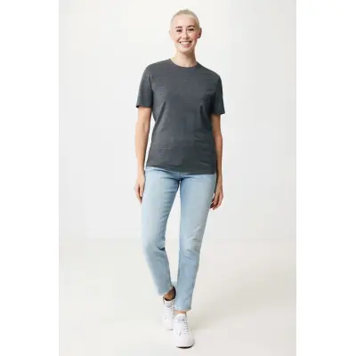 T-shirt unisex IQONIQ Manuel in cotone riciclato non tinto - Immagine 19