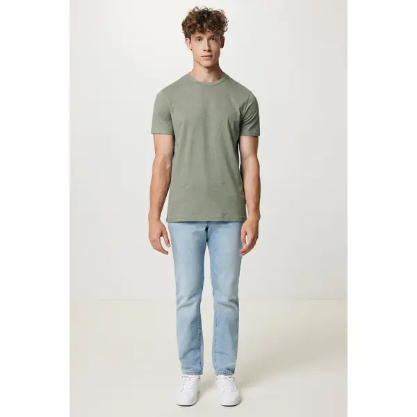 T-shirt unisex IQONIQ Manuel in cotone riciclato non tinto - Immagine 28