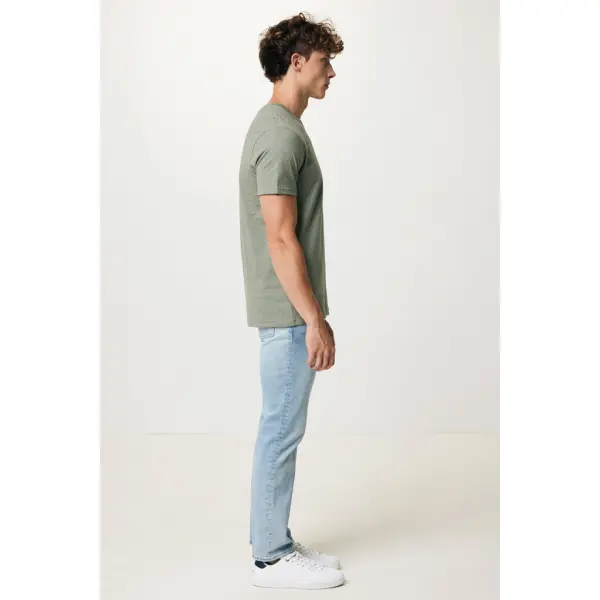 T-shirt unisex IQONIQ Manuel in cotone riciclato non tinto - Immagine 29
