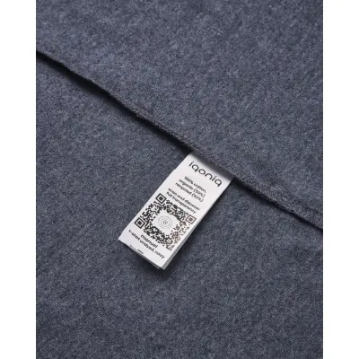 T-shirt unisex IQONIQ Manuel in cotone riciclato non tinto - Immagine 36