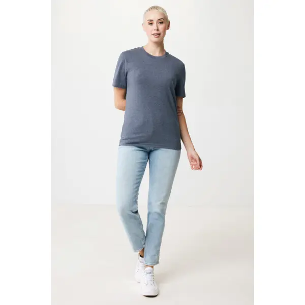 T-shirt unisex IQONIQ Manuel in cotone riciclato non tinto - Immagine 38