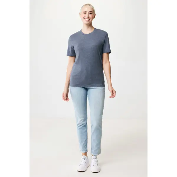 T-shirt unisex IQONIQ Manuel in cotone riciclato non tinto - Immagine 39
