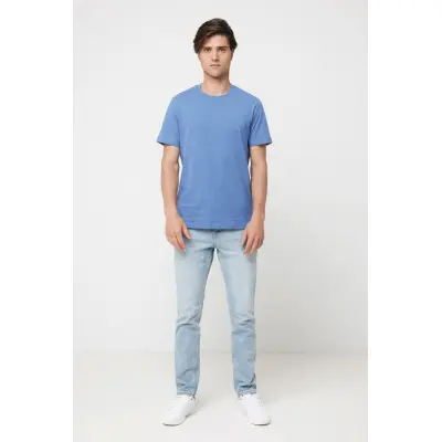 T-shirt unisex IQONIQ Manuel in cotone riciclato non tinto - Immagine 68