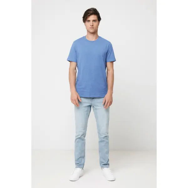 T-shirt unisex IQONIQ Manuel in cotone riciclato non tinto - Immagine 68