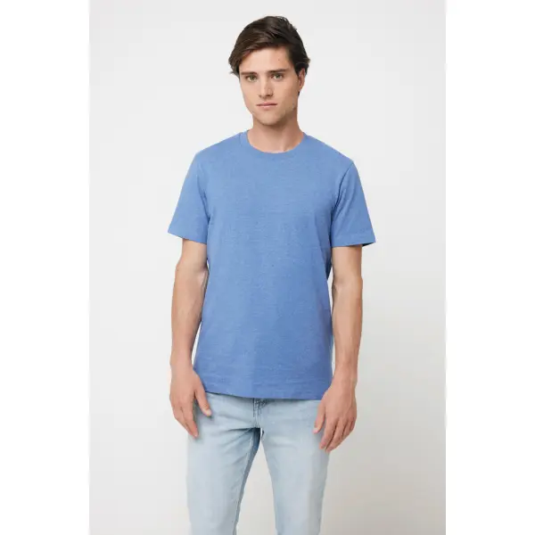 T-shirt unisex IQONIQ Manuel in cotone riciclato non tinto - Immagine 69