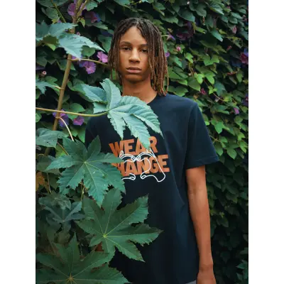 T-shirt unisex IQONIQ Kakadu relaxed fit in cotone riciclato - Immagine 19
