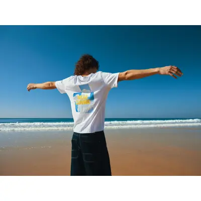 T-shirt unisex IQONIQ Kakadu relaxed fit in cotone riciclato - Immagine 29
