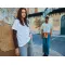 T-shirt unisex IQONIQ Kakadu relaxed fit in cotone riciclato - Anteprima 47