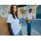T-shirt unisex IQONIQ Kakadu relaxed fit in cotone riciclato - Anteprima 48