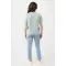 T-shirt unisex IQONIQ TEIDE in cotone riciclato con stampa - Anteprima 75