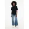 T-shirt pesante Unisex IQONIQ NIKKO in cotone riciclato - Anteprima 4