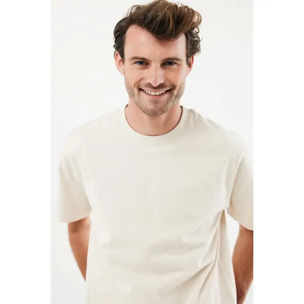 T-shirt pesante Unisex IQONIQ NIKKO in cotone riciclato - Immagine 40