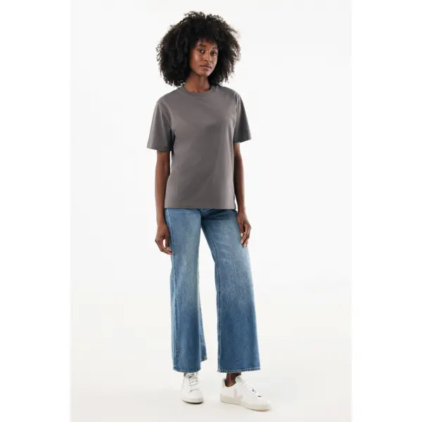 T-shirt pesante Unisex IQONIQ NIKKO in cotone riciclato - Immagine 44
