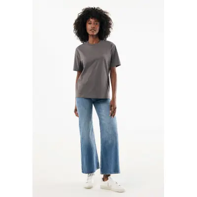 T-shirt pesante Unisex IQONIQ NIKKO in cotone riciclato - Immagine 45