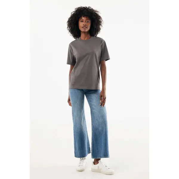 T-shirt pesante Unisex IQONIQ NIKKO in cotone riciclato - Immagine 45