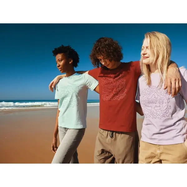 T-shirt IQONIQ BRETT in cotone riciclato Unisex - Immagine 175