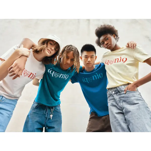 T-shirt IQONIQ BRETT in cotone riciclato Unisex - Immagine 188