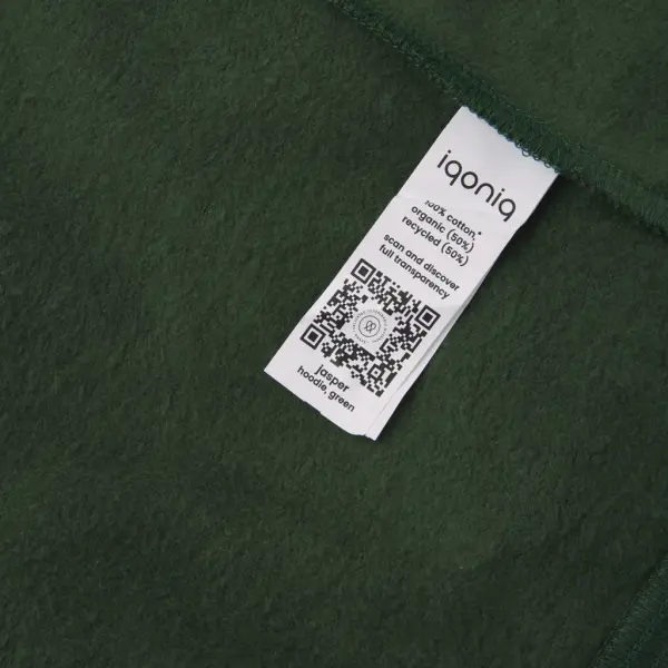 Felpa con cappuccio IQONIQ JASPER in cotone riciclato - Immagine 30