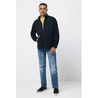 Giacca unisex IQONIQ TALUNG in micropile con zip in rPET - Immagine 8