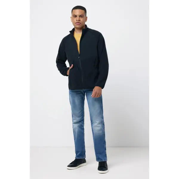 Giacca unisex IQONIQ TALUNG in micropile con zip in rPET - Immagine 8