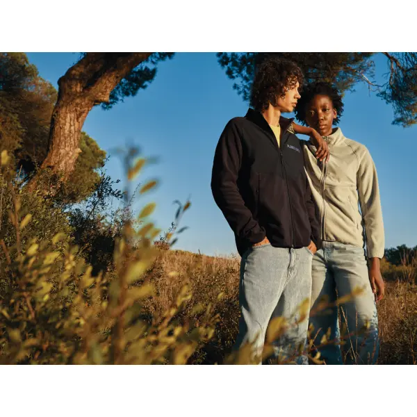 Giacca unisex IQONIQ TALUNG in micropile con zip in rPET - Immagine 10
