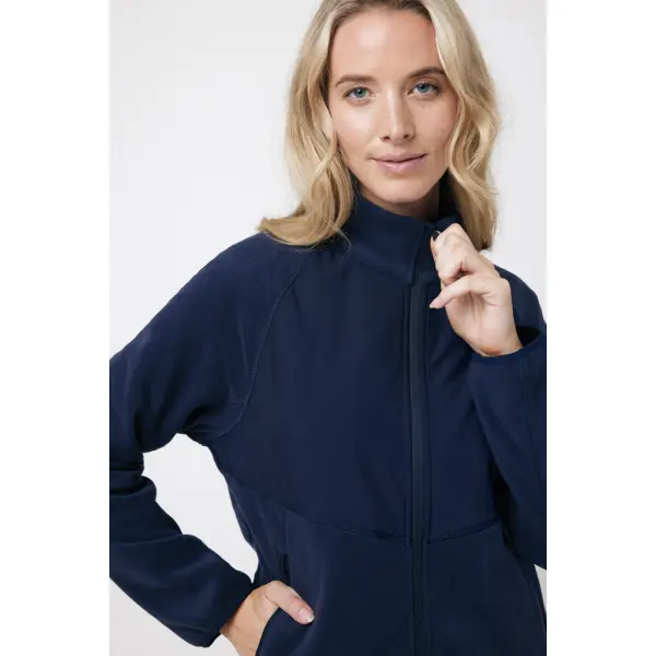 Giacca unisex IQONIQ TALUNG in micropile con zip in rPET - Immagine 16