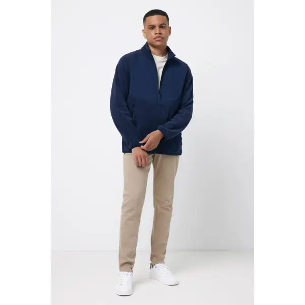 Giacca unisex IQONIQ TALUNG in micropile con zip in rPET - Immagine 17