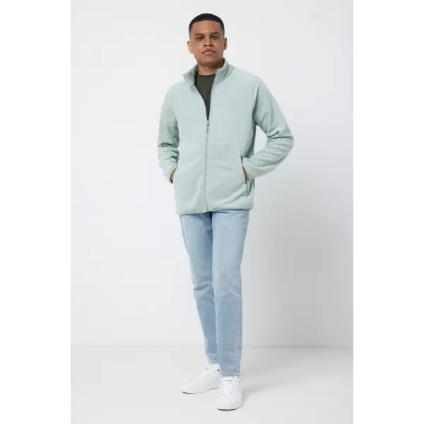 Giacca unisex IQONIQ TALUNG in micropile con zip in rPET - Immagine 23