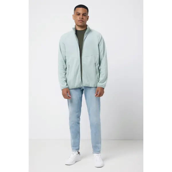 Giacca unisex IQONIQ TALUNG in micropile con zip in rPET - Immagine 24