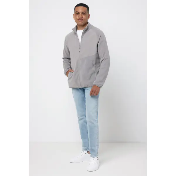 Giacca unisex IQONIQ TALUNG in micropile con zip in rPET - Immagine 29