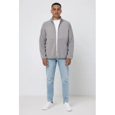 Giacca unisex IQONIQ TALUNG in micropile con zip in rPET - Immagine 30