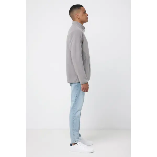 Giacca unisex IQONIQ TALUNG in micropile con zip in rPET - Immagine 31