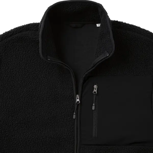Giacca IQONIQ DIRAN in pile rPET 320 g/m² Unisex - Immagine 4