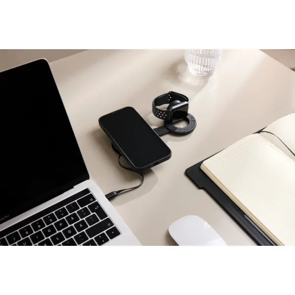 Caricatore wireless 2in1 da viaggio BALTIMORE 15W - Immagine 12