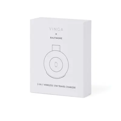 Caricatore wireless 2in1 da viaggio BALTIMORE 15W - Immagine 14
