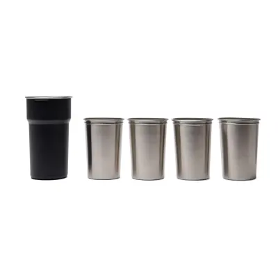 Set 4 tazze VINGA Parks in acciaio RCS 250ml - Immagine 5