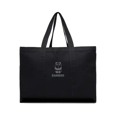 VINGA Hilo AWARE™ recycled canvas maxi tote bag - Immagine 5
