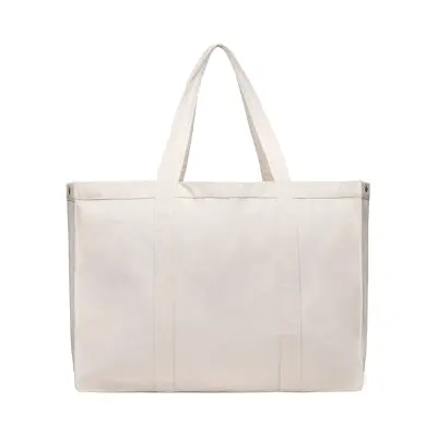 VINGA Hilo AWARE™ recycled canvas maxi tote bag - Immagine 8