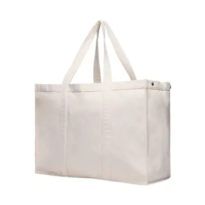 VINGA Hilo AWARE™ recycled canvas maxi tote bag - Immagine 9